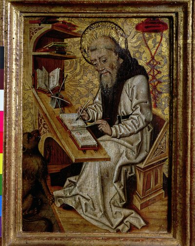 St. Jerome Translating the Bible by Netherlandish School